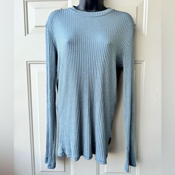 VERSACE JEANS COUTURE LONG SLEEVE TOP SIZE M - Picture 1 of 8